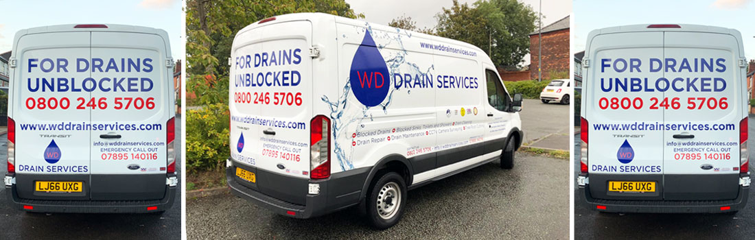 WD Drain Services Lancaster Van